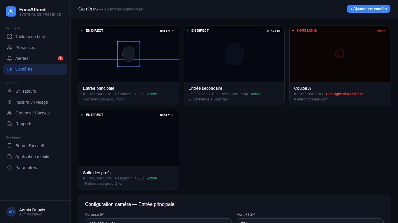 Capture du projet sfigp